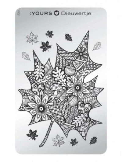 Fabulous Fall Stempelplaat