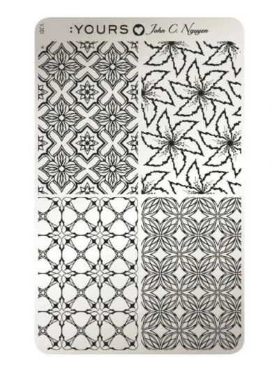 Yours Stempelplaat Kaleidoscope YLJ01