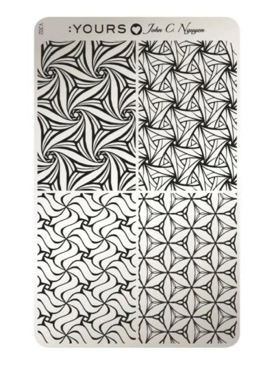 Yours Stempelplaat Psycedelic YLJ02