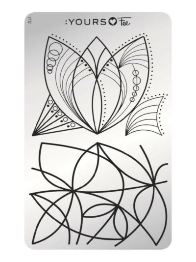 Yours Stempelplaat Hello Petal YLF12