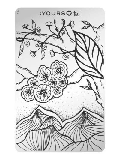 Yours Stempelplaat Fineline Landscape YLF13