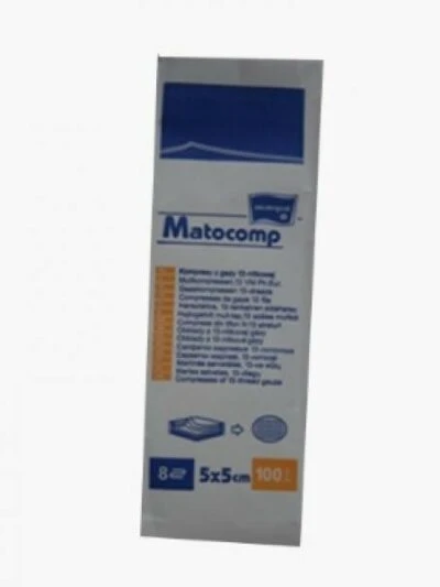 Gaaskompres Matocomp 5cm x 5cm