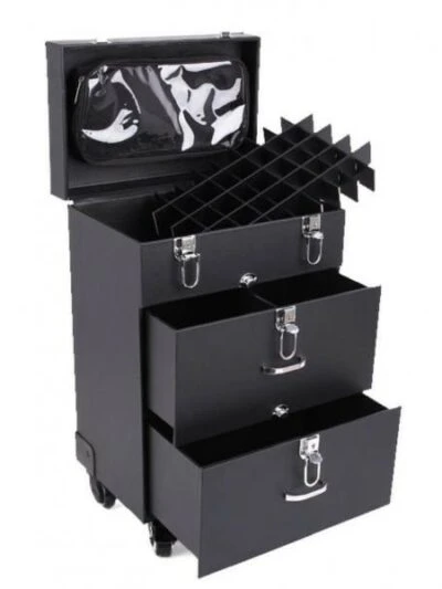 Visagiekoffer Zwart
