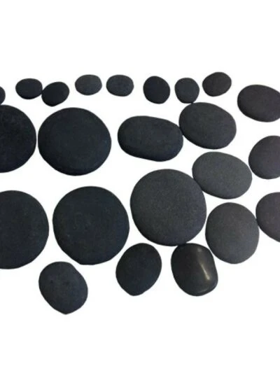 Hotstone Set van 23 Basalt Stenen