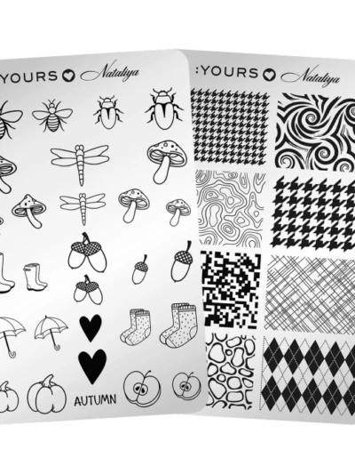 Yours Stempelplaat Graphic Autumn (dubble sided) YLN08