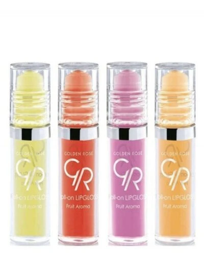 Golden Rose Fruit Roll On Lipgloss