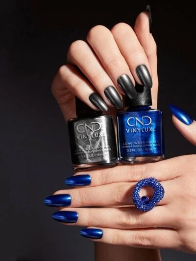 CND Vinylux Powerful Hematite #334