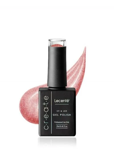 Lecente – Pink Fizz Glitter Gel Polish