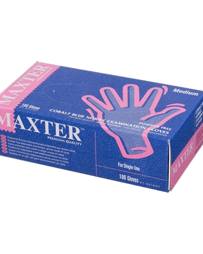 Maxter Nitrile Handschoenen Poedervrij Maat L