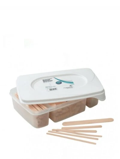 Sibel Kit met houten spatels 400 stuks