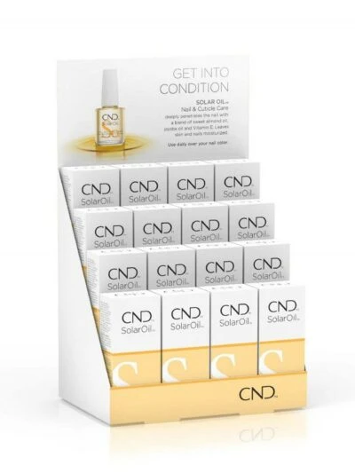 CND Solaroil ™ 15ml x 16 Stuks + Display