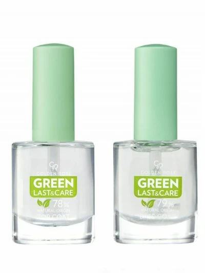 Golden Rose Green Last & Care Top & Base Coat
