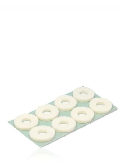 Vilt Ringen Wit Rond Groot Zelfklevend 3 mm