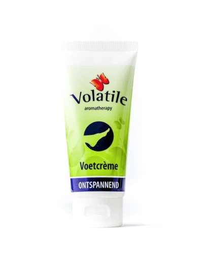 Volatile voetcreme ontspannend