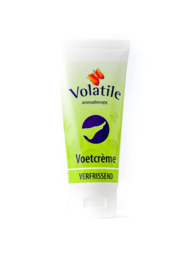 Volatile voetcreme verfrissend