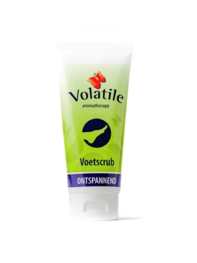 Volatile voetscrub ontspannend