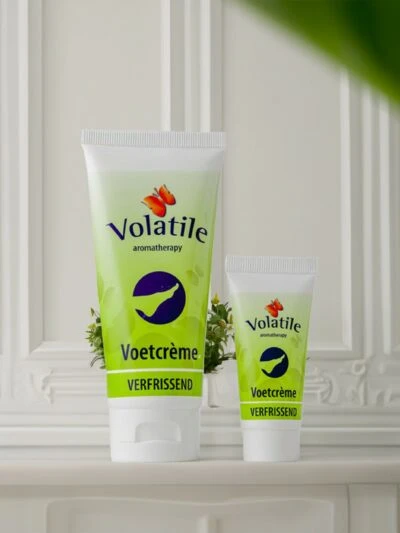 Volatile voetcreme verfrissend