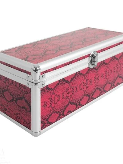 Beauty Case Red & Black