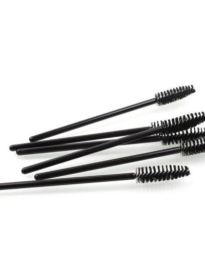 Wimperborsteltjes Zwart 50 stuks