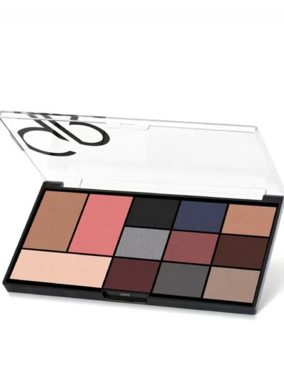 Golden Rose City Style Face & Eye Palette 02 Smokey