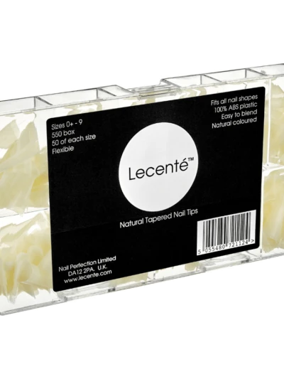 Lecente Natural Taped Nail Tips 550 Stuks