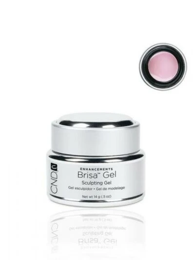 CND Brisa Gel Warm Pink – Semi-sheer