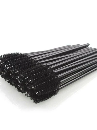 Wimperborsteltjes Zwart 50 stuks