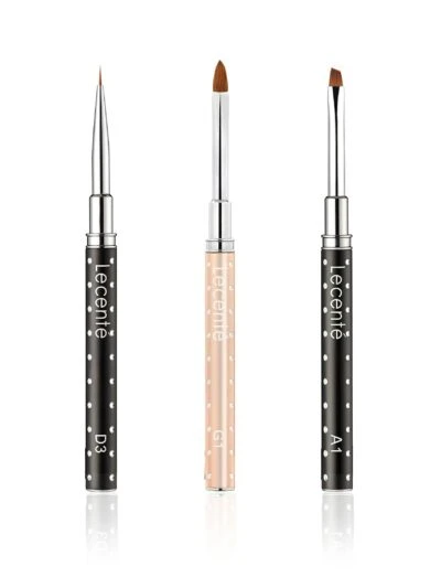 Lecente 50 White Stiletto Nail Tips