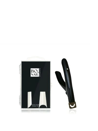 Lecente Clear Taped Nail Tips 550 Stuks