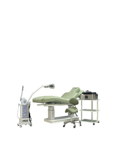 Behandelstoel – BROOKLYN (WIT) – 4 Motoren