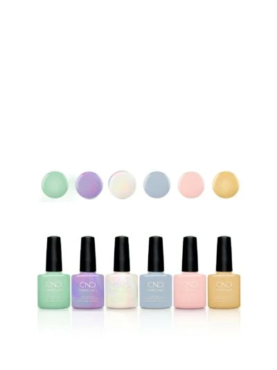 CND – Queen-Tessential – Collectie Aanbieding Shellac 5+1 & GRATIS Jewelry Plate als gadget
