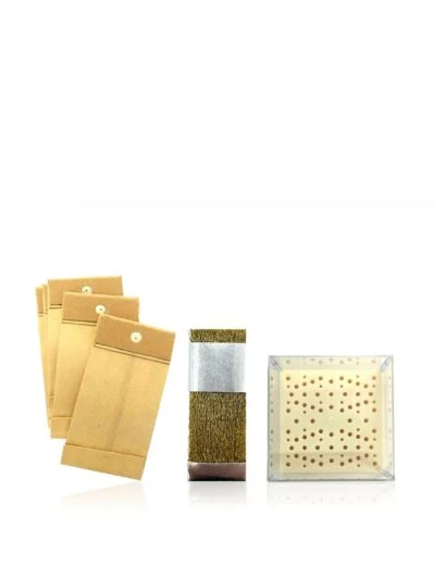 2 in 1 | Nagelboor Bits Opbergdoos – 30 Gaten met Reinigingsborstel (frezenhouder)