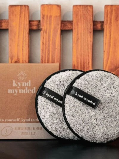 Kynd Mynded Bamboe sponge pads (2x)