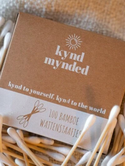 Kynd Mynded Bamboe wattenstaafjes 100st.