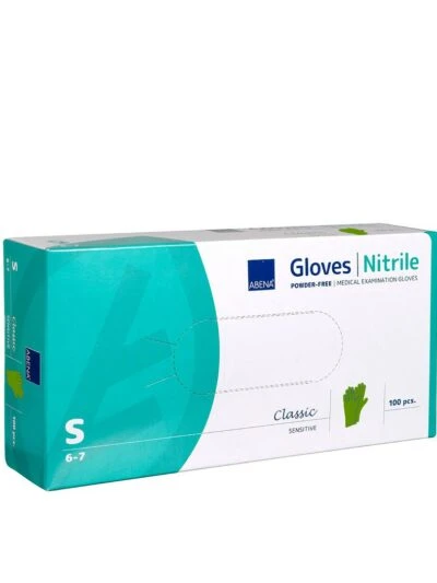 Classic Handschoenen Nitrile Poeder Vrij Groen Maat S