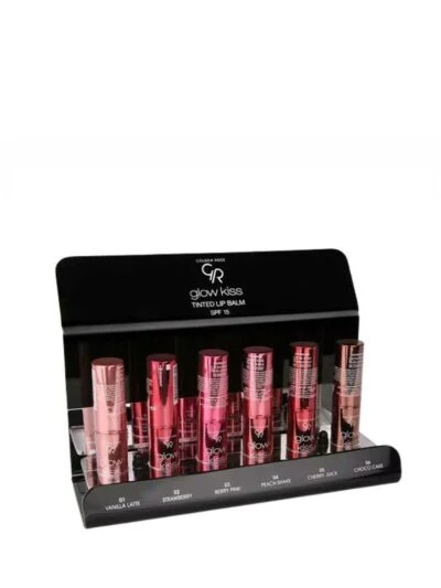 Glow Kiss Tinted Lip Balm Display