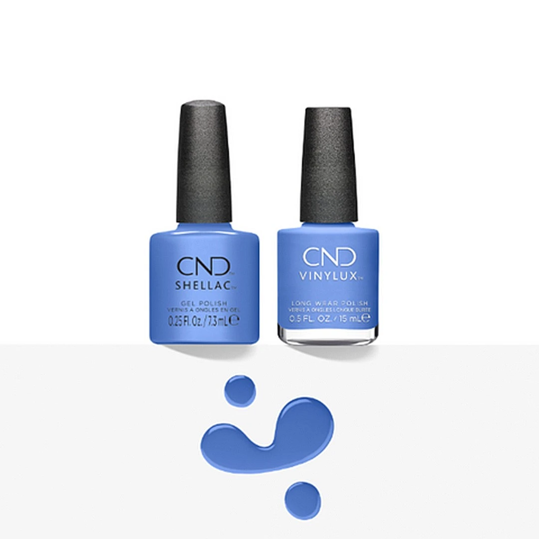 CND Shellac Motley Blue