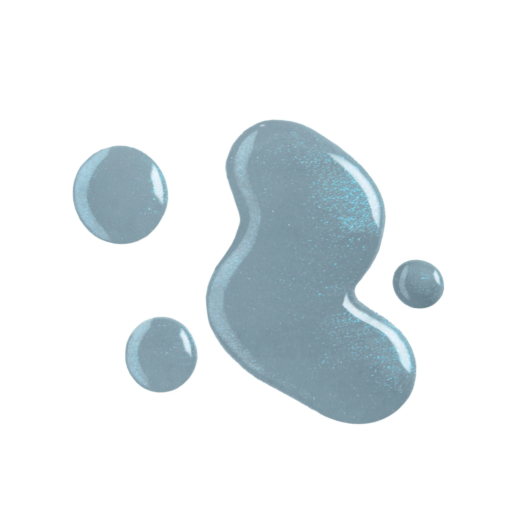 CND Shellac Teal Textile – Leisteenblauw met Lichtgroene Glans #449