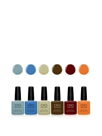 CND – Queen-Tessential – Collectie Aanbieding Shellac 5+1 & GRATIS Jewelry Plate als gadget