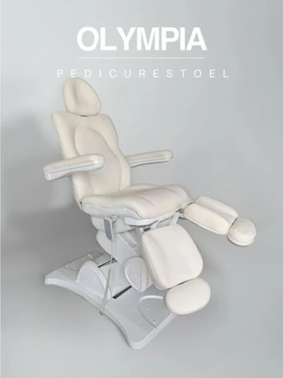 Behandelstoel Olympia met gedeelde beendelen Royal Wit