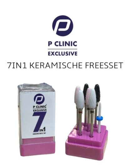7 in 1 Keramische Frees Set