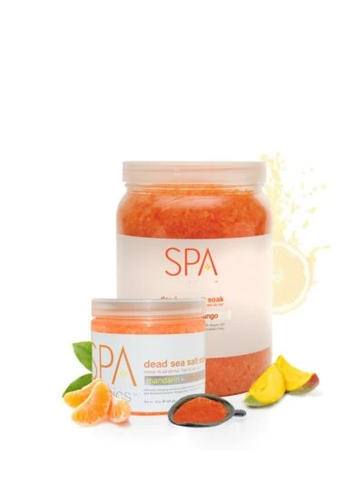 BCL SPA Dead Sea Salt Soak Mandarin + Mango