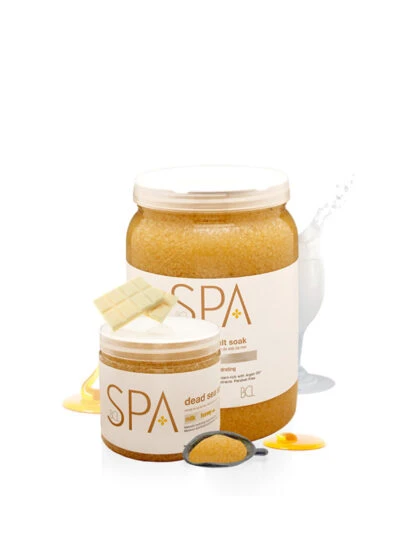 BCL SPA Dead Sea Salt Soak Milk + Honey w/ White Chocolate