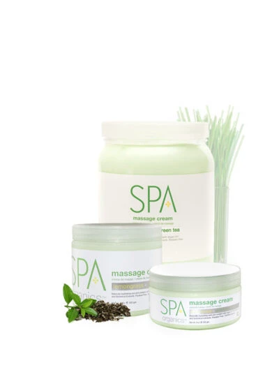 BCL SPA Lemongrass + Green Tea Massage Cream