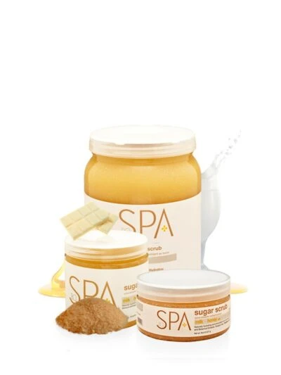 BCA SPA Sugar Scrub Milk + Honey with White Chocolate