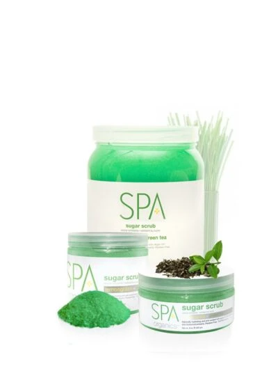 BCL SPA Sugar Scrub Lemongrass + Green Tea