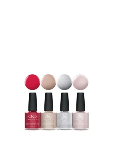 CND – Queen-Tessential – Collectie Aanbieding Shellac 5+1 & GRATIS Jewelry Plate als gadget