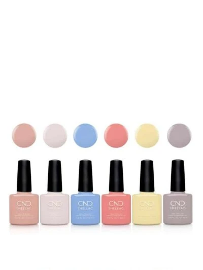 CND – Queen-Tessential – Collectie Aanbieding Shellac 5+1 & GRATIS Jewelry Plate als gadget