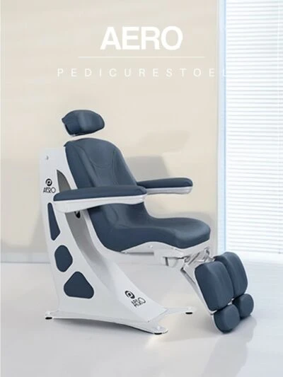 Pedicure Behandelstoel – Aero (in Blauw)