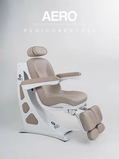 Pedicure Behandelstoel – Aero (in Bruin)